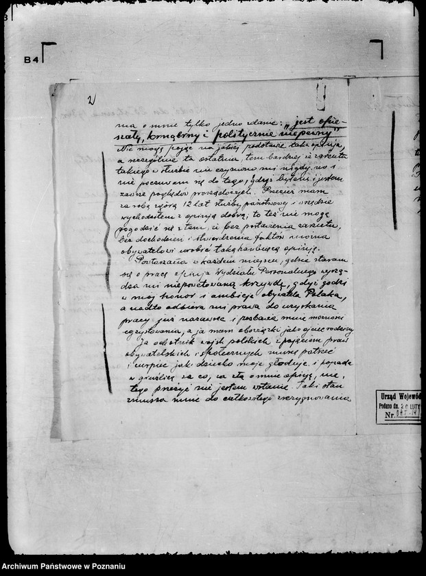 Obraz 7 z jednostki "/Sprawy personalne opinie o referentach wojskowych/"