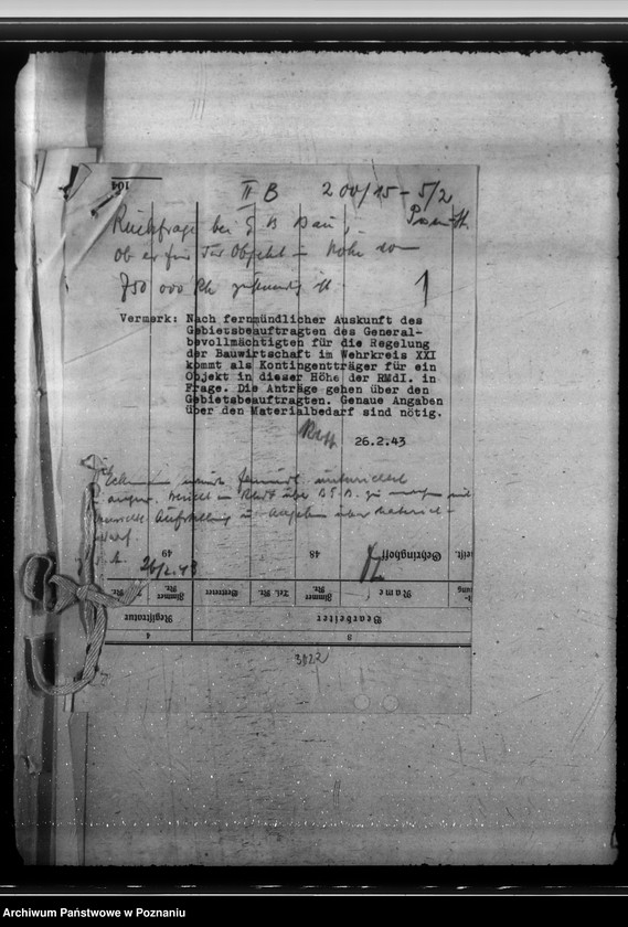 Obraz 5 z jednostki "Ulokowanie Gesundheitsamtu w Poznaniu"