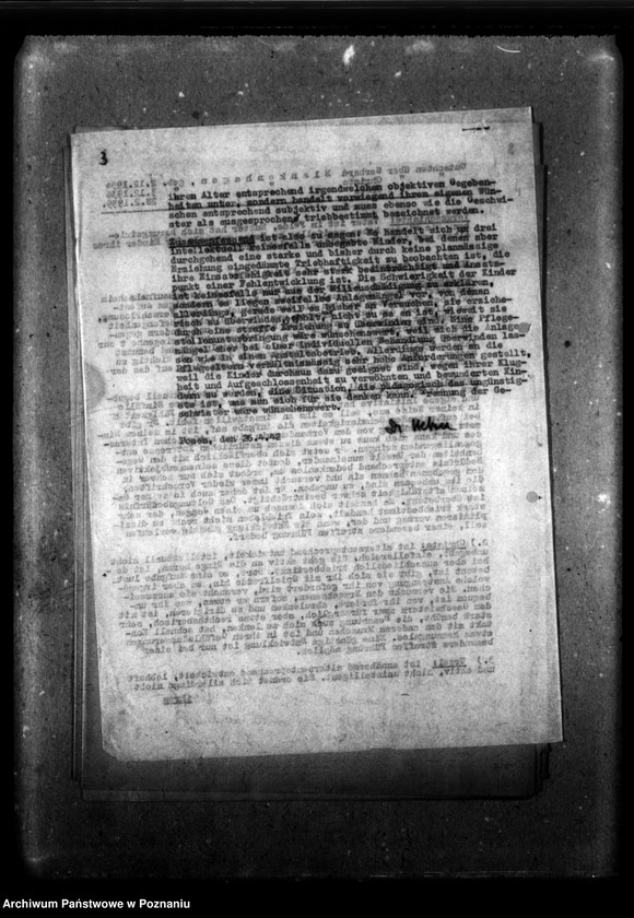 Obraz 7 z jednostki "NSV Jugendheimstätte und Pflegestelle [Wyniki badań psychologicznych dzieci przewidzianych do przekazania placówkom opiekunczym i rodzinom zastępczym]."