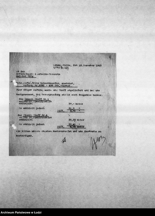 Obraz 7 z jednostki "[Korespondencja PSŻ w różnych sprawach]"