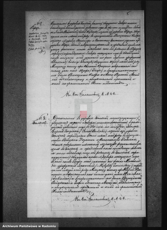 image.from.unit.number "[Duplikat akt urodzonych, zaślubionych i zmarłych parafii Belsk za 1889 r.]"