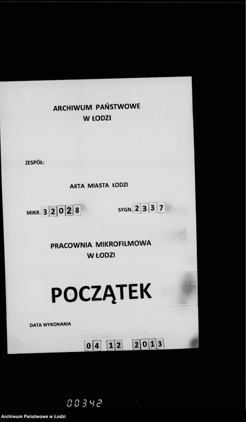 Obraz 1 z jednostki "O zasvidelstvovanji"