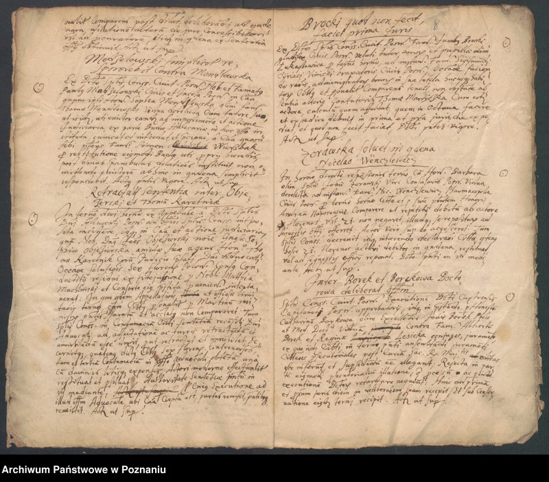 Obraz 11 z jednostki "Acta consularia civitatis Posnaniae."