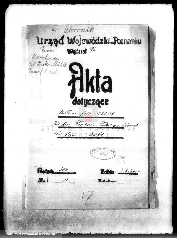 Obraz 4 z jednostki "Młyn i olejarnia we wsi Ruda pow. obornicki, własność. L. Rosochowicz nr woj. 2461"