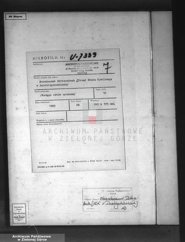 Obraz 3 z jednostki "[Księga aktów urodzeń]"