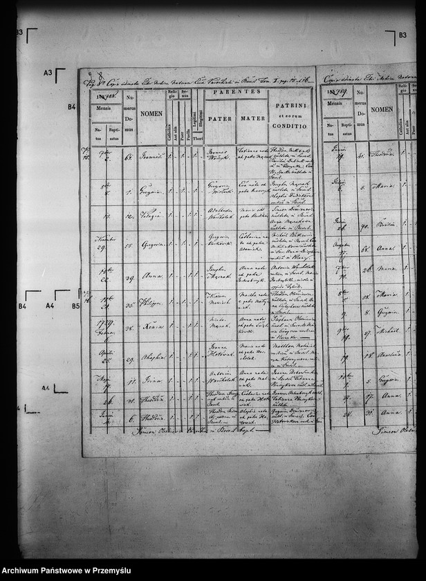 Obraz 13 z jednostki "[Kopie ksiąg metrykalnych parafii Berest z filią Polany (dekanat Grybów)]"