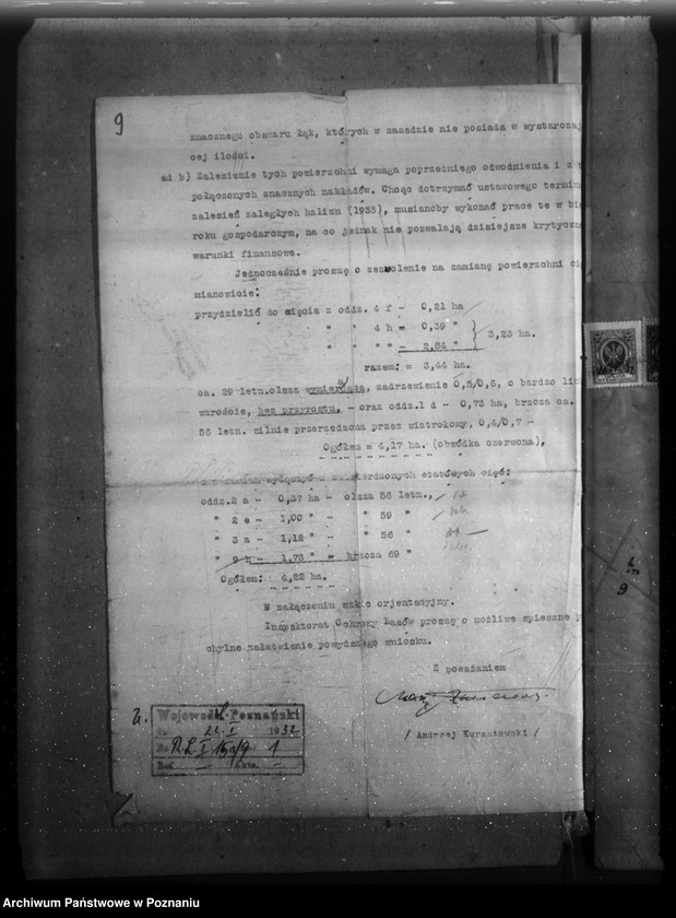 Obraz 13 z jednostki "Majętność leśna Kotowo-Wożniki powiat nowotomyski"