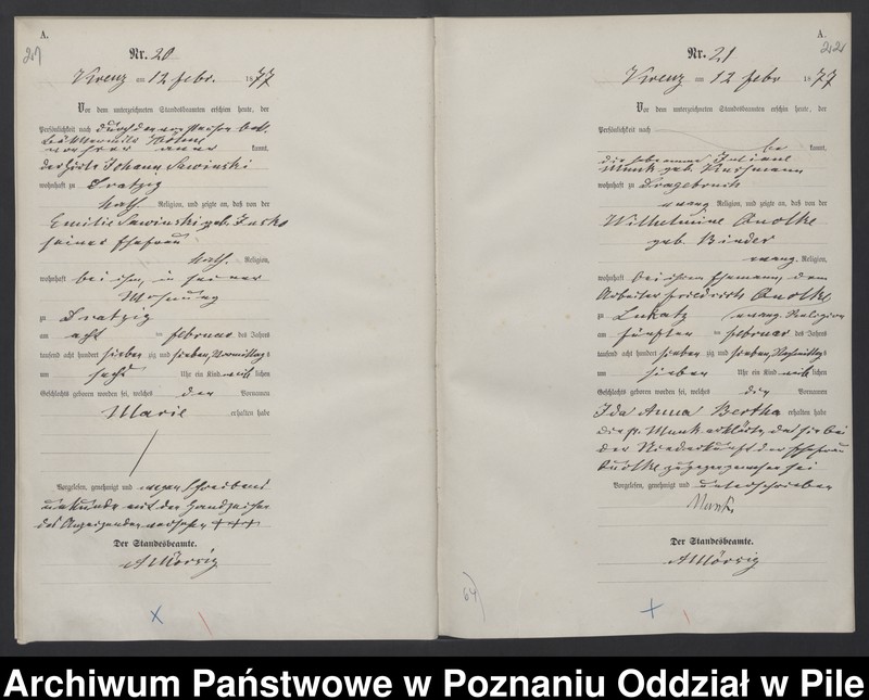 Obraz 14 z jednostki "Księga urodzeń"