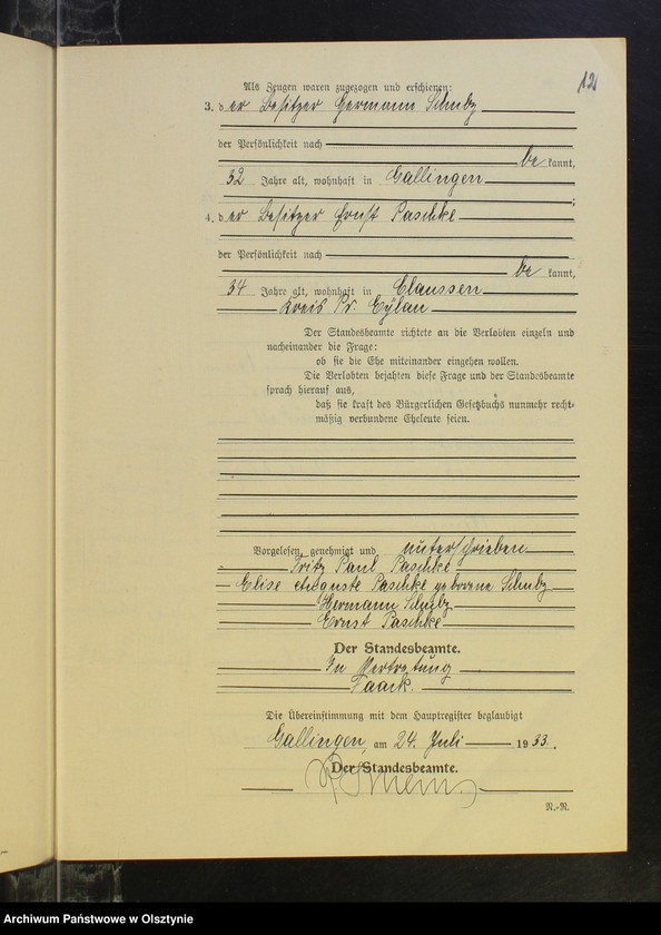 image.from.unit.number "Heirats-Neben-Register Nr 1 - 16 [ Księga małżeństw - wtóropis ]"