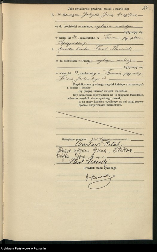 Obraz 12 z jednostki "Księga miejscowa małżeństw tom I [Rejestr główny małżeństw]"