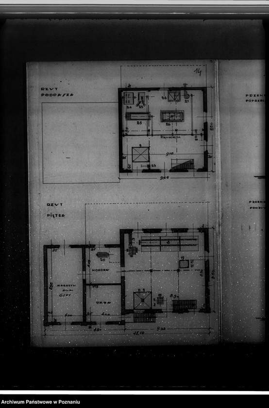 Obraz 18 z jednostki "/Plan urządzenia młyna wodno-elektrycznego w Poznaniu ul. Gnieźnieńska 47/"