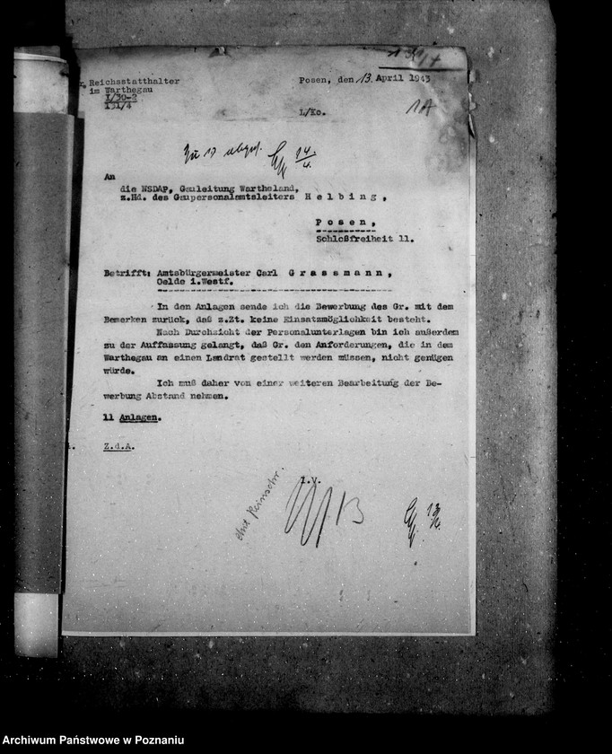 Obraz 15 z jednostki "Bewerbungen um Anstellung"