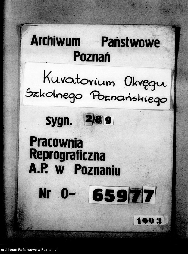 Obraz 1 z jednostki "Protokoły z egzaminów dojrzałości dla eksternistów abiturientów, prywatnego gimnazjum koedukacyjnego z niemieckim językiem nauczania imienia Schillera w Poznaniu"