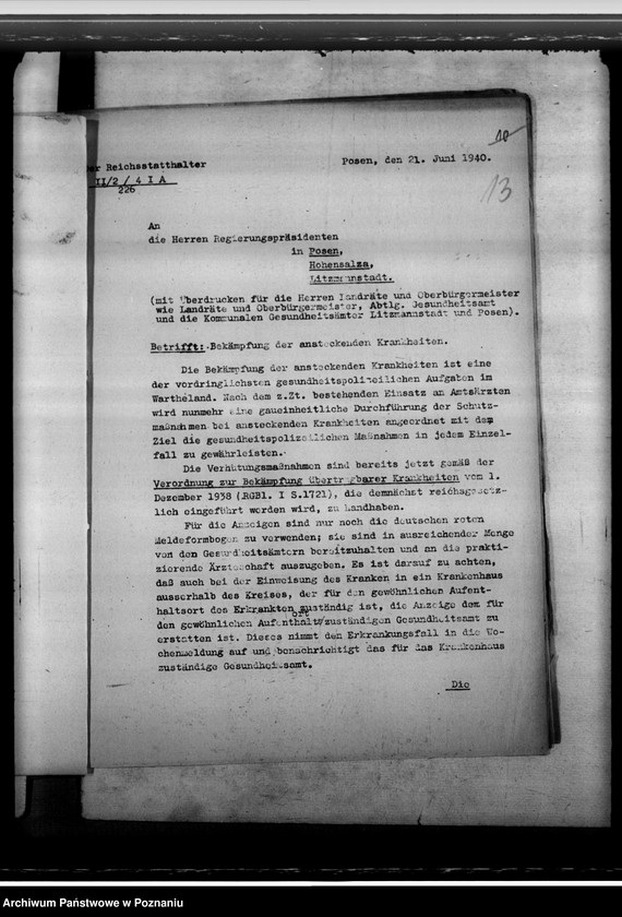 Obraz 17 z jednostki "Zarządzenia w sprawie zwalczania zaraźliwych chorób"