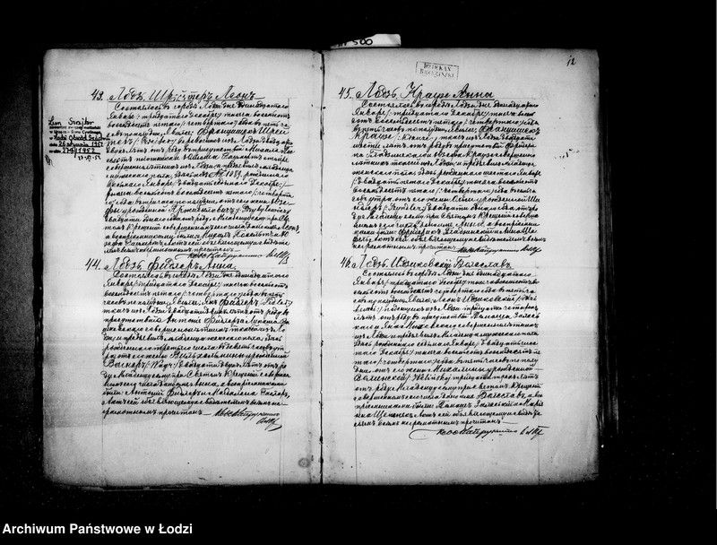 Obraz 15 z jednostki "Akta urodzeń"