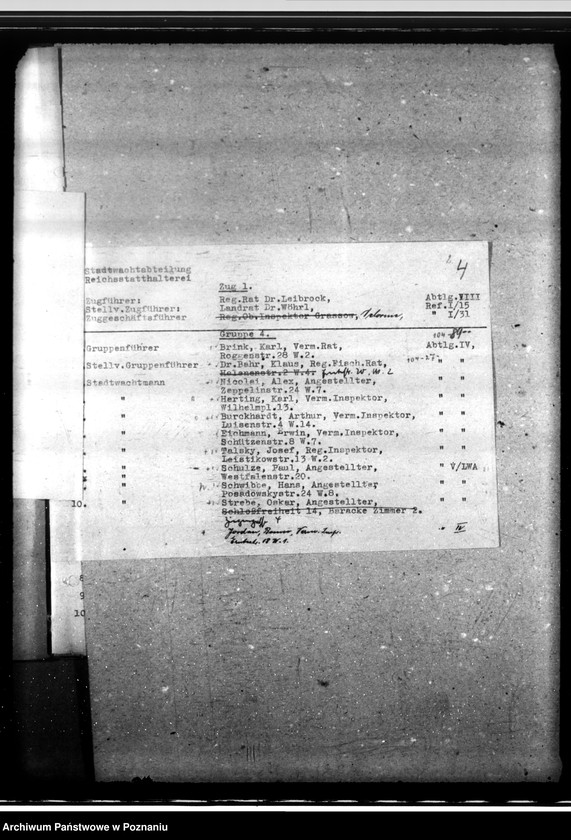 Obraz 8 z jednostki "Standtwacht- Zug 1 (neue Einteilung)"