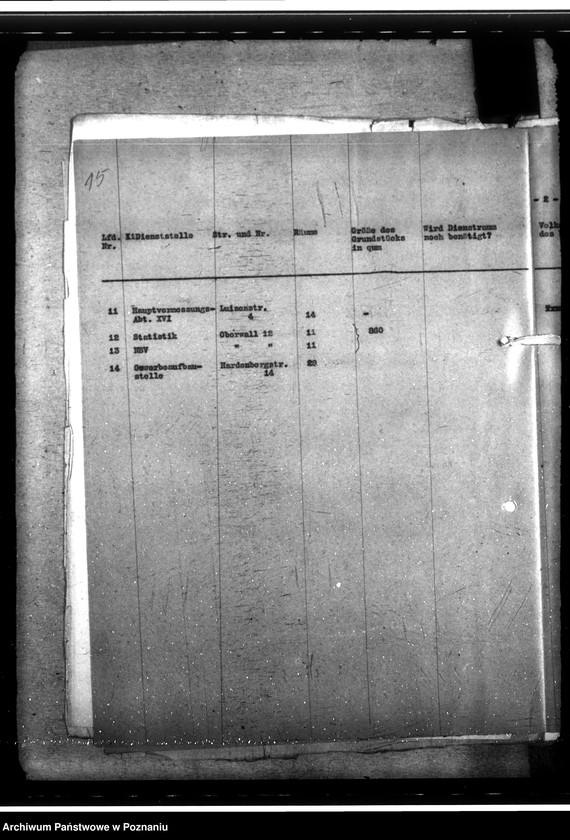 Obraz 19 z jednostki "Dienst- und Wohnraumzuteilung für die Behörden und Beamten"