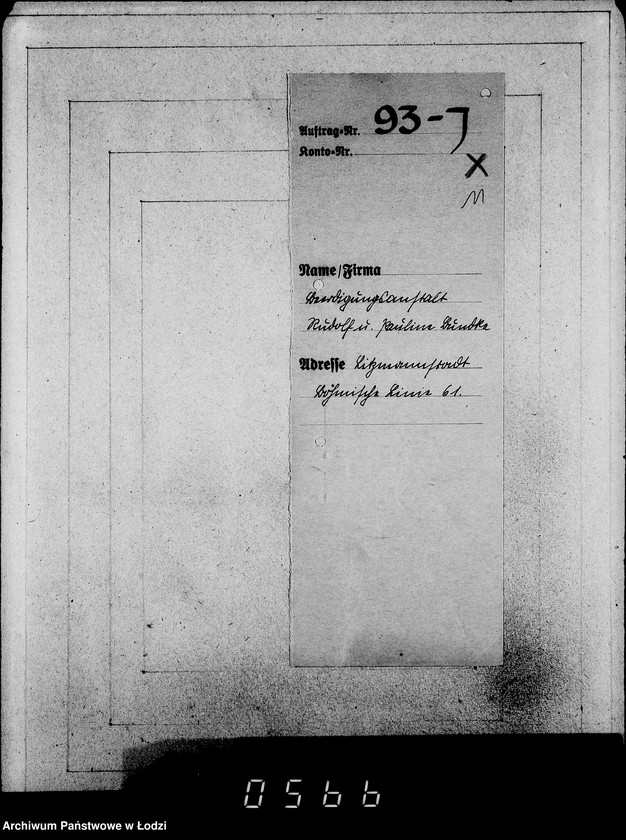 Obraz 15 z jednostki "J-91-105 [Wnioski Żydów w Getcie o zwrot długów za wzięty na kredyt towar przez kupujących]"