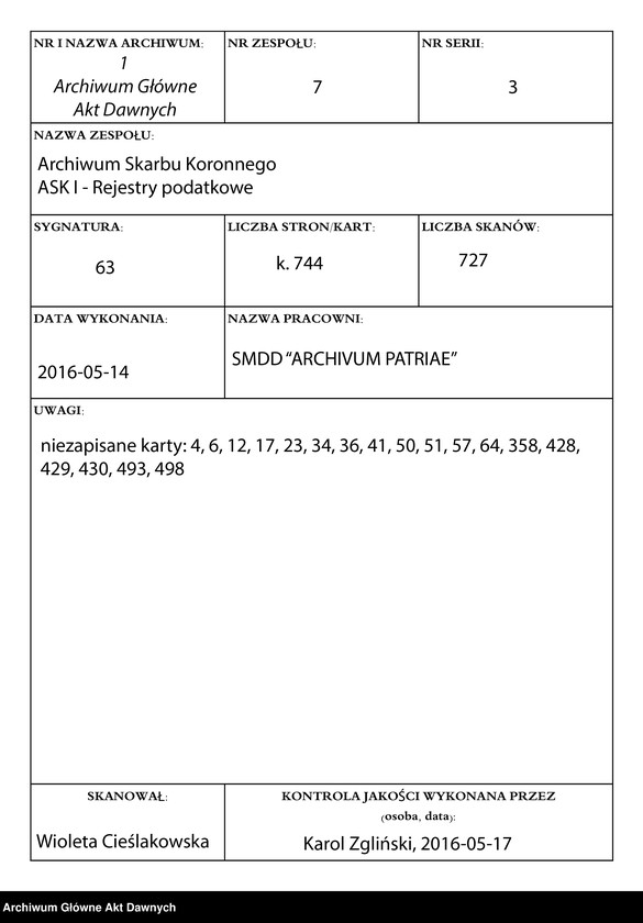 image.from.unit.number "Rekognicjarze poborowe woj. krakowskiego."