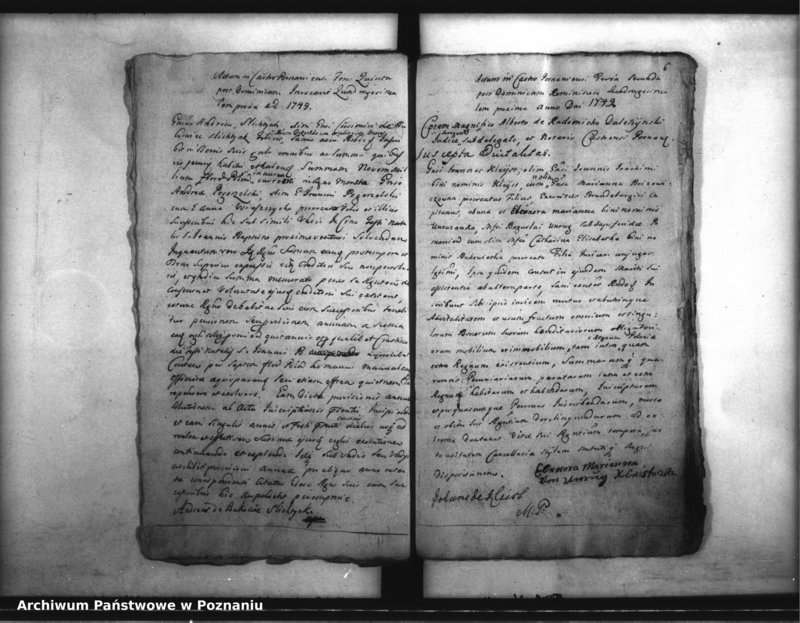 Obraz 9 z jednostki "Inscriptiones, resignationes [protocollon]"