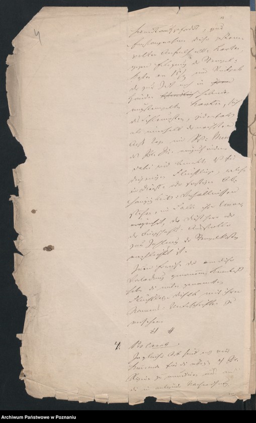 Obraz 8 z jednostki "A. betr. die Erteilung von Aufenthalts-Karten an polnische Flüchtlinge und Namensverzeichnis"