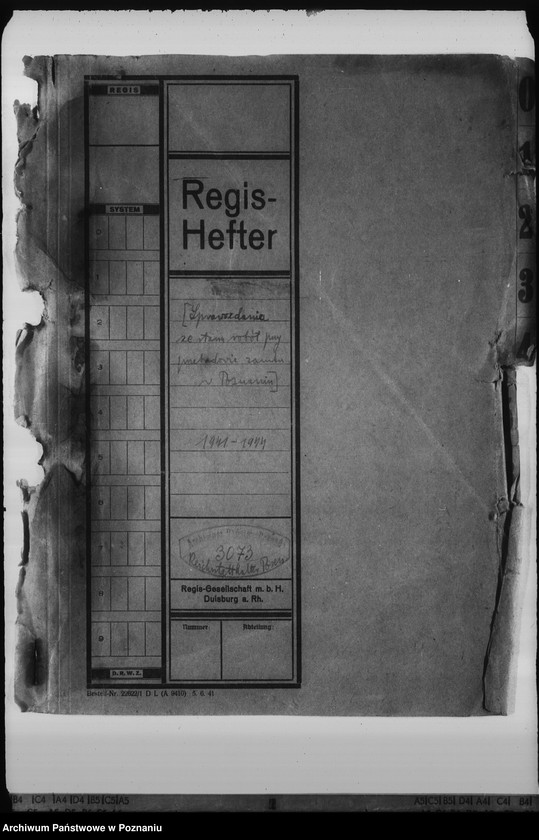 Obraz 4 z jednostki "Sprawozdania ze stanu robót przy przebudowie zamku w Poznaniu"