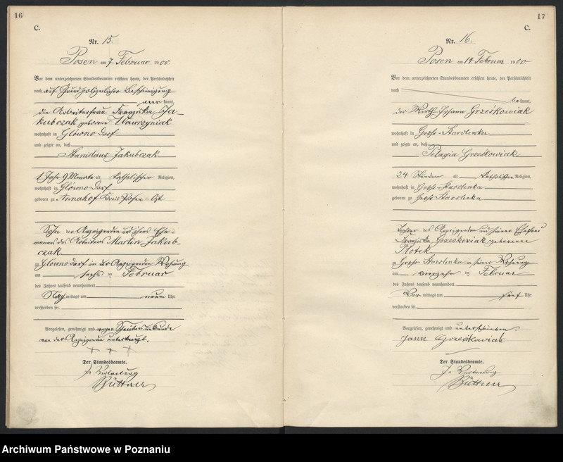 Obraz 11 z jednostki "Księga miejscowa zgonów"