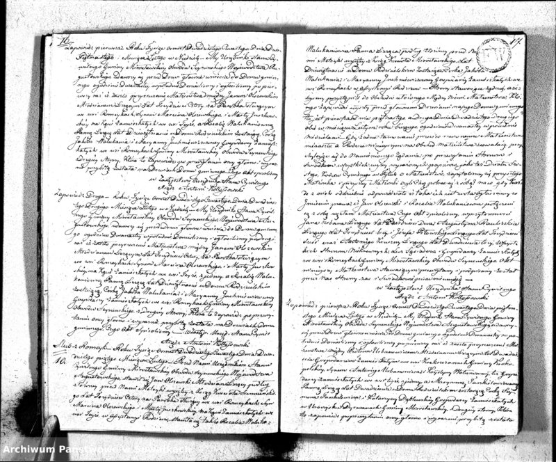 image.from.unit.number "Akta Zaślubionych Gminy Mirosławskiej na Rok 1824"