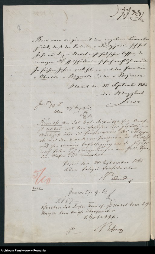 Obraz 11 z jednostki "A. betr. Valentin von Połczyński aus Ślesin auch Marzell Połczyński"