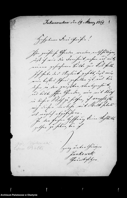 image.from.unit.number "/Auf Wunsch der Gfin Anna Lehndorff ausgestellte Atteste u. Gutachten über Bittsteller/"