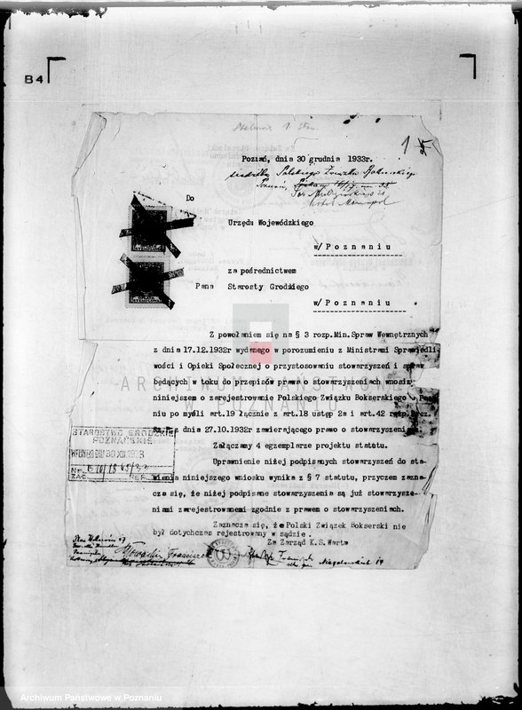 Obraz 5 z jednostki "/Polski Związek Bokserski w Poznaniu/"