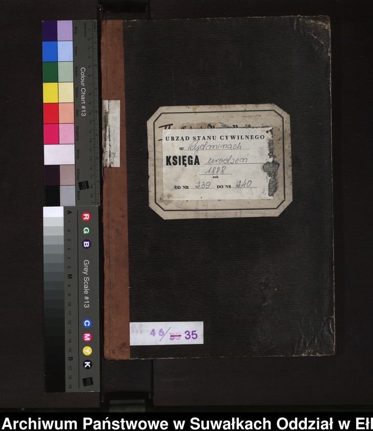 image.from.unit.number "Geburts-Neben-Register des Preussischen Standes-Amtes Widminnen Kreis Loetzen Tom II"
