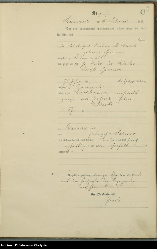 image.from.unit.number "Sterbe-Haupt-Register Nr 1 - 51"