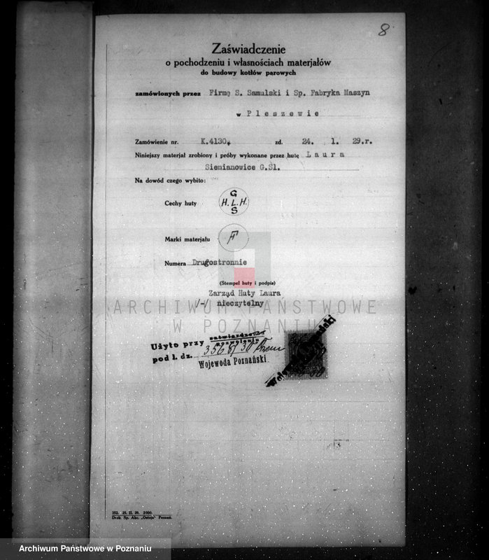 Obraz 12 z jednostki "Drukarnia i księgarnia św. Wojciecha w Poznaniu nr woj. 6435"