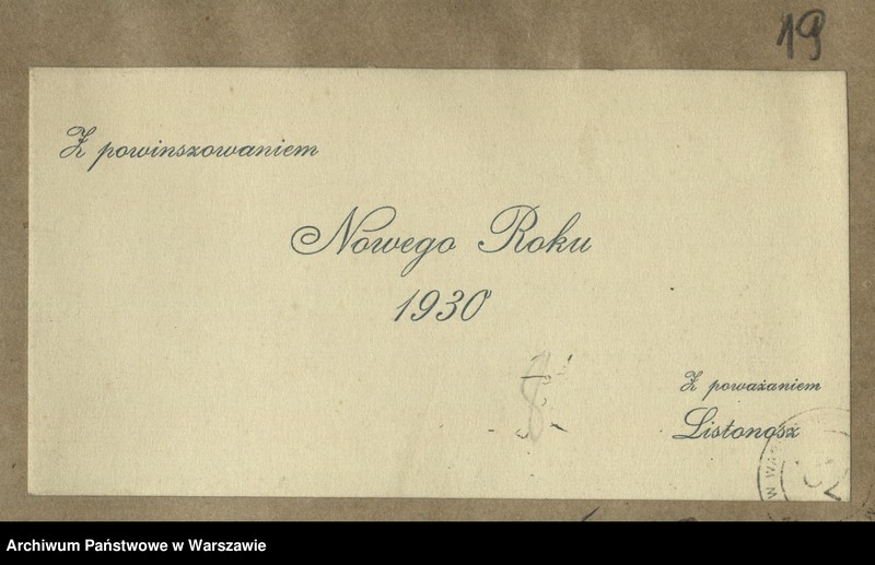 image.from.collection.number "Życzenia Noworoczne sprzed lat111"