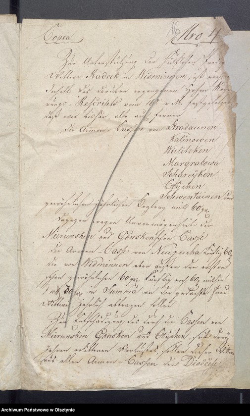 image.from.unit.number "Jahr Armen Cassen Rechnung der Widminnschen Kirche"
