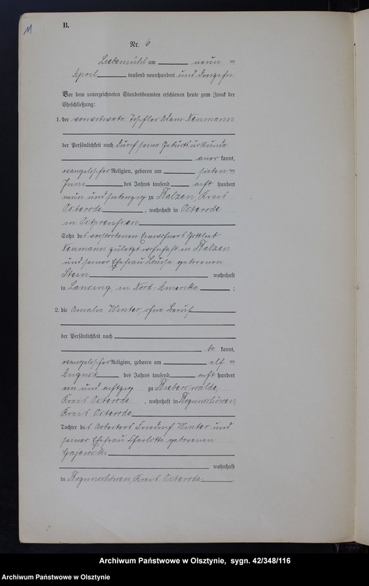 image.from.unit.number "Heirats-Neben-Register Nr 1 - 28"