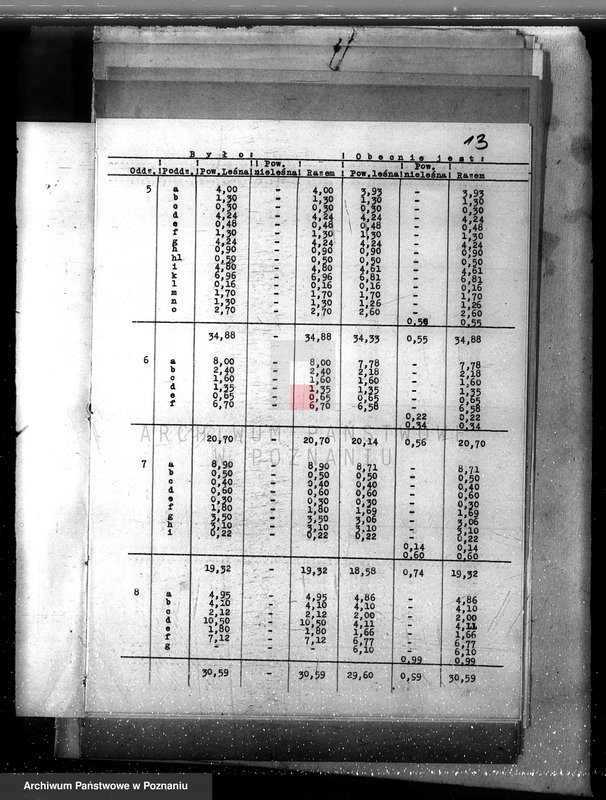 Obraz 17 z jednostki "/Nadzór nad gospodarką leśną majętności Siekówko/ 1938-1948"