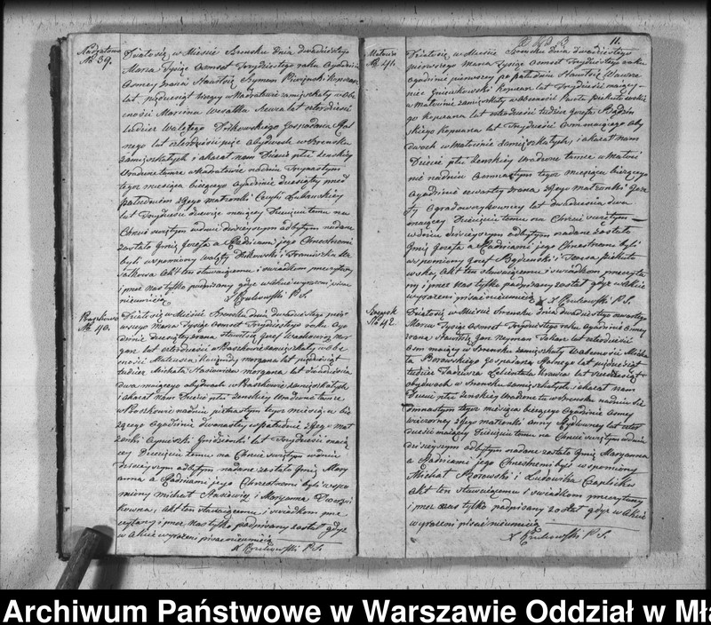 image.from.unit.number "Akta urodzeń, małżeństw i zgonów"