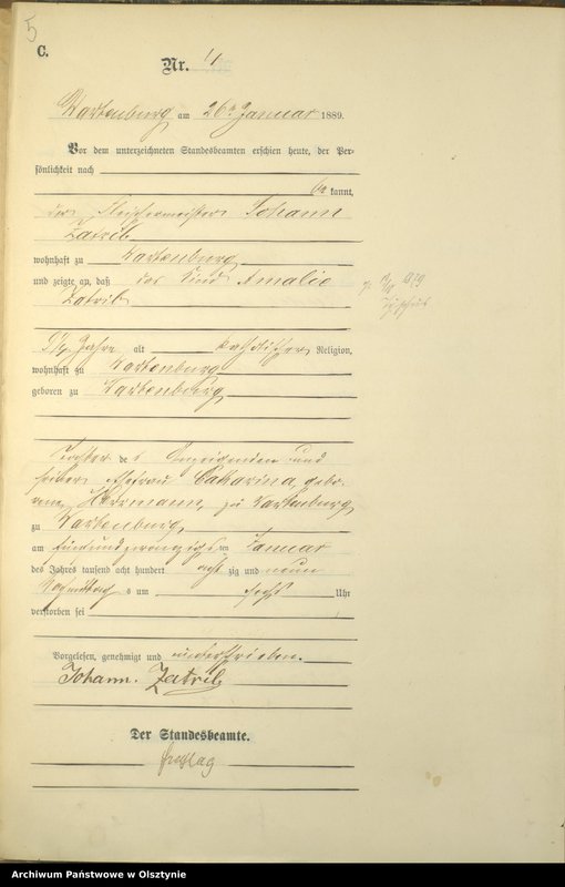 image.from.unit.number "Sterbe-Haupt-Register Nr 1 - 175"