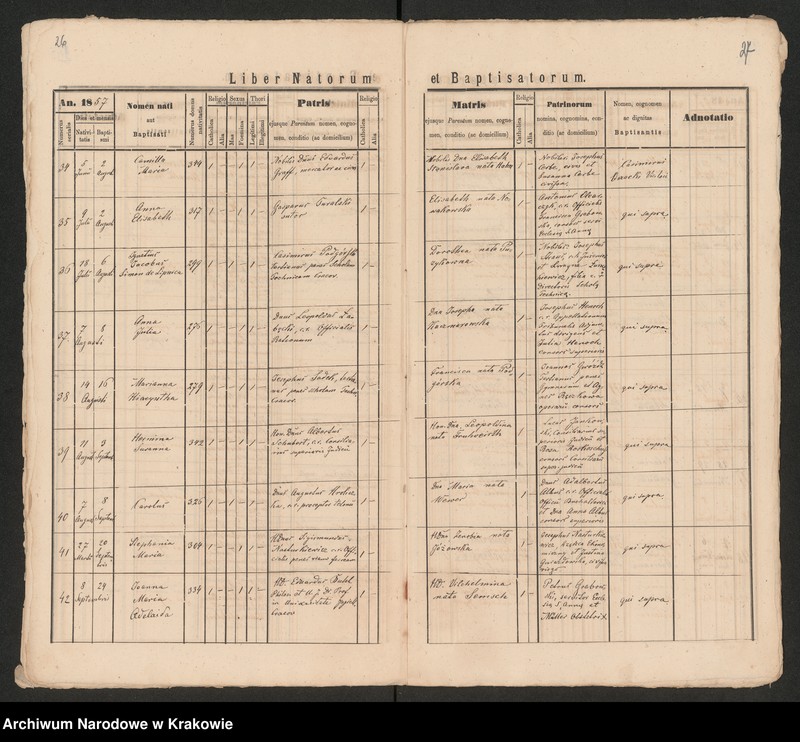 Obraz 17 z jednostki "[Księga urodzeń]"