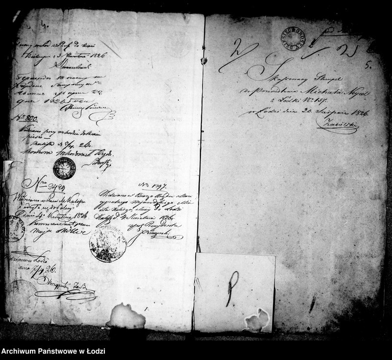 Obraz 9 z jednostki "Akta tyczące się zaświadczeń przesiedleń"