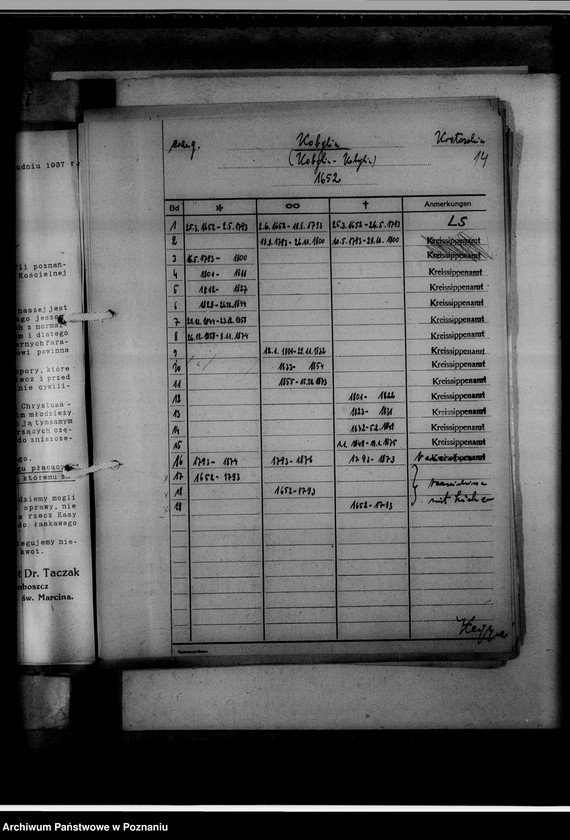 image.from.unit.number "[Wykazy ksiąg kościelnych ewangelickich, katolickich, stanu cywilnego, konwertytów oraz ksiąg meldunkowych z powiatu krotoszyńskiego]"