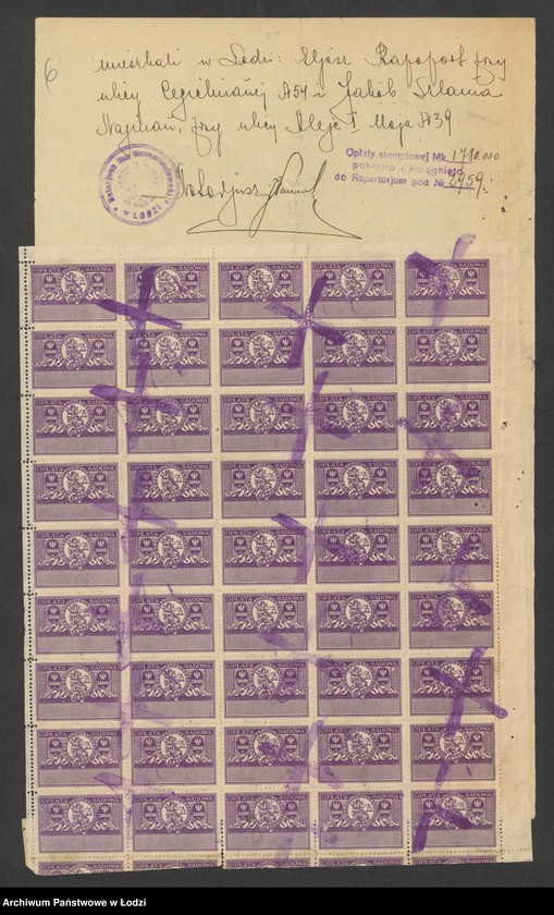 Obraz 8 z jednostki "Rapaport i Nejman- wyrób i sprzedaż pończoch"