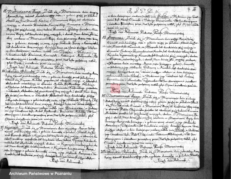 Obraz 5 z jednostki "Akta urodzonych, zaślubionych i zmarłych"