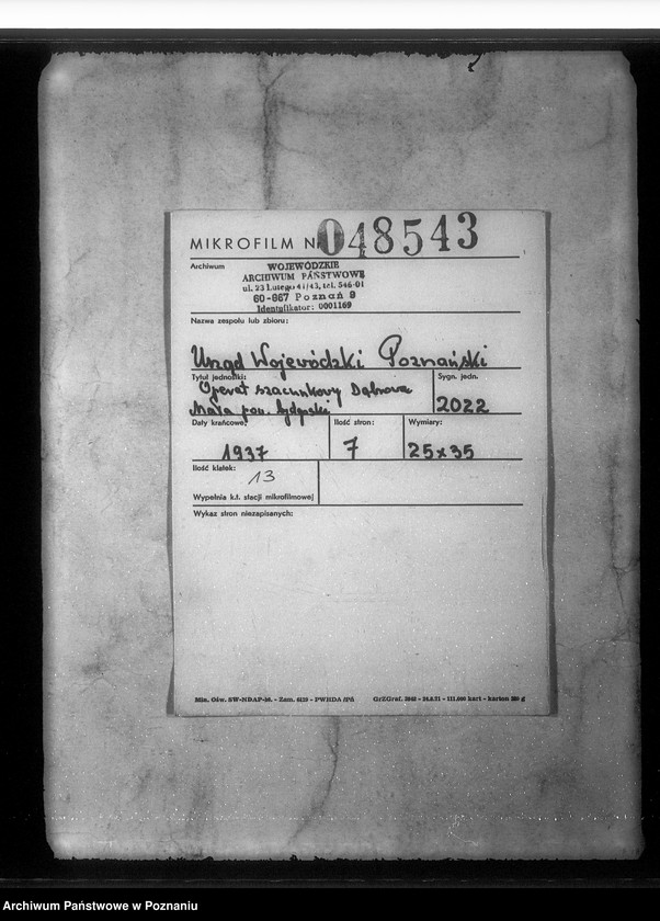 Obraz 2 z jednostki "Operat szacunkowy Dąbrowa Mała powiat bydgoski"