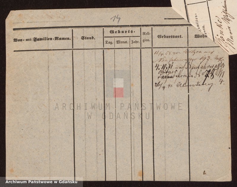 image.from.unit.number "Karty meldunkowe: Boehncke - BĂ¶hnling"