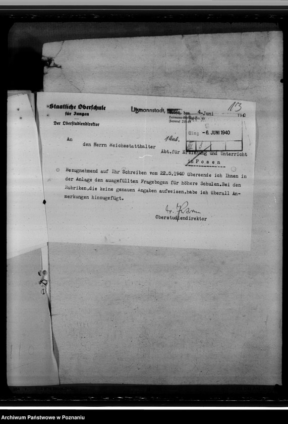 Obraz 17 z jednostki "Oberschulen"