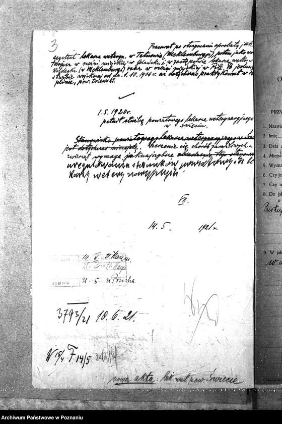 Obraz 7 z jednostki "Pow. lekarz Weterynaryjny Świecie"