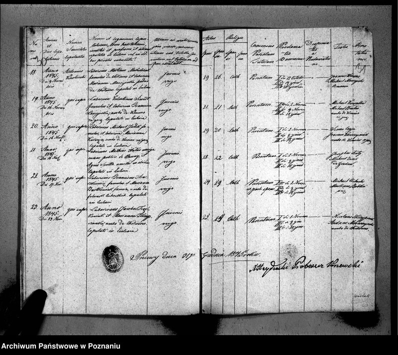 Obraz 20 z jednostki "Duplicat baptisatorum, copulatorum, mortuorum"
